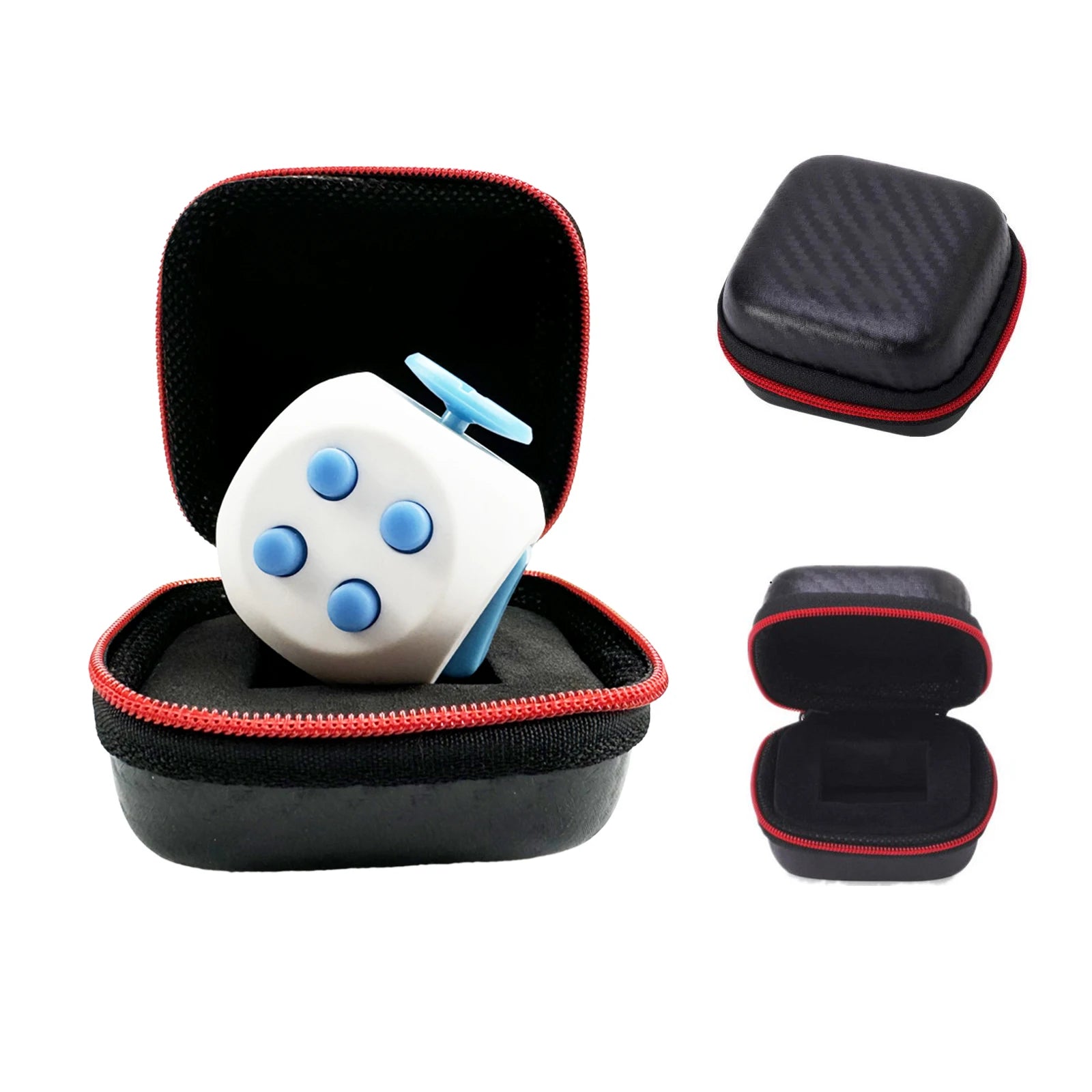 Fidget Cube Toy,Edc Fidgeting Toys anti Stress Relief Toys,Anxiety Antistress Sensory Toy for Adults Kids Autism ADHD 6 Sides