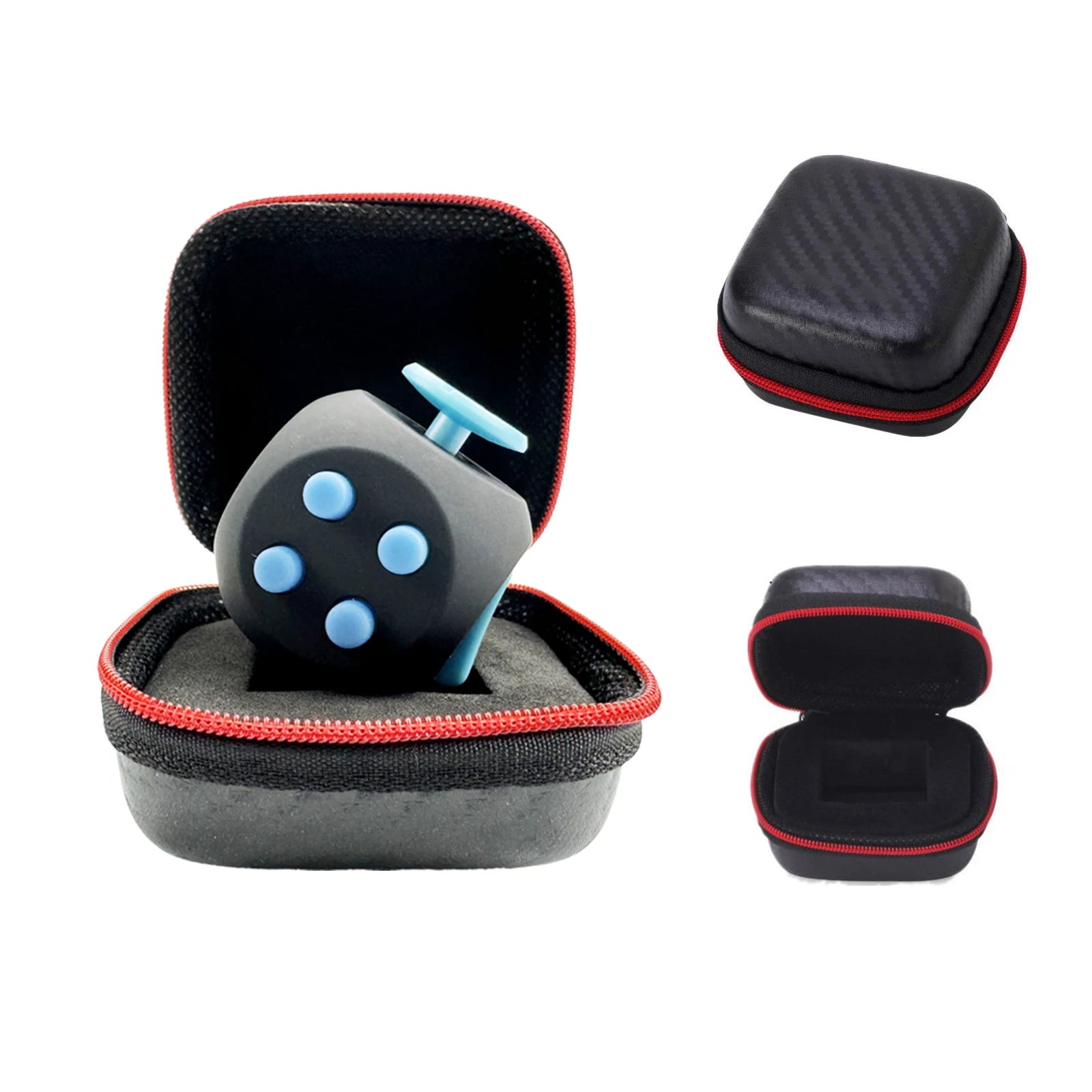 Fidget Cube Toy,Edc Fidgeting Toys anti Stress Relief Toys,Anxiety Antistress Sensory Toy for Adults Kids Autism ADHD 6 Sides