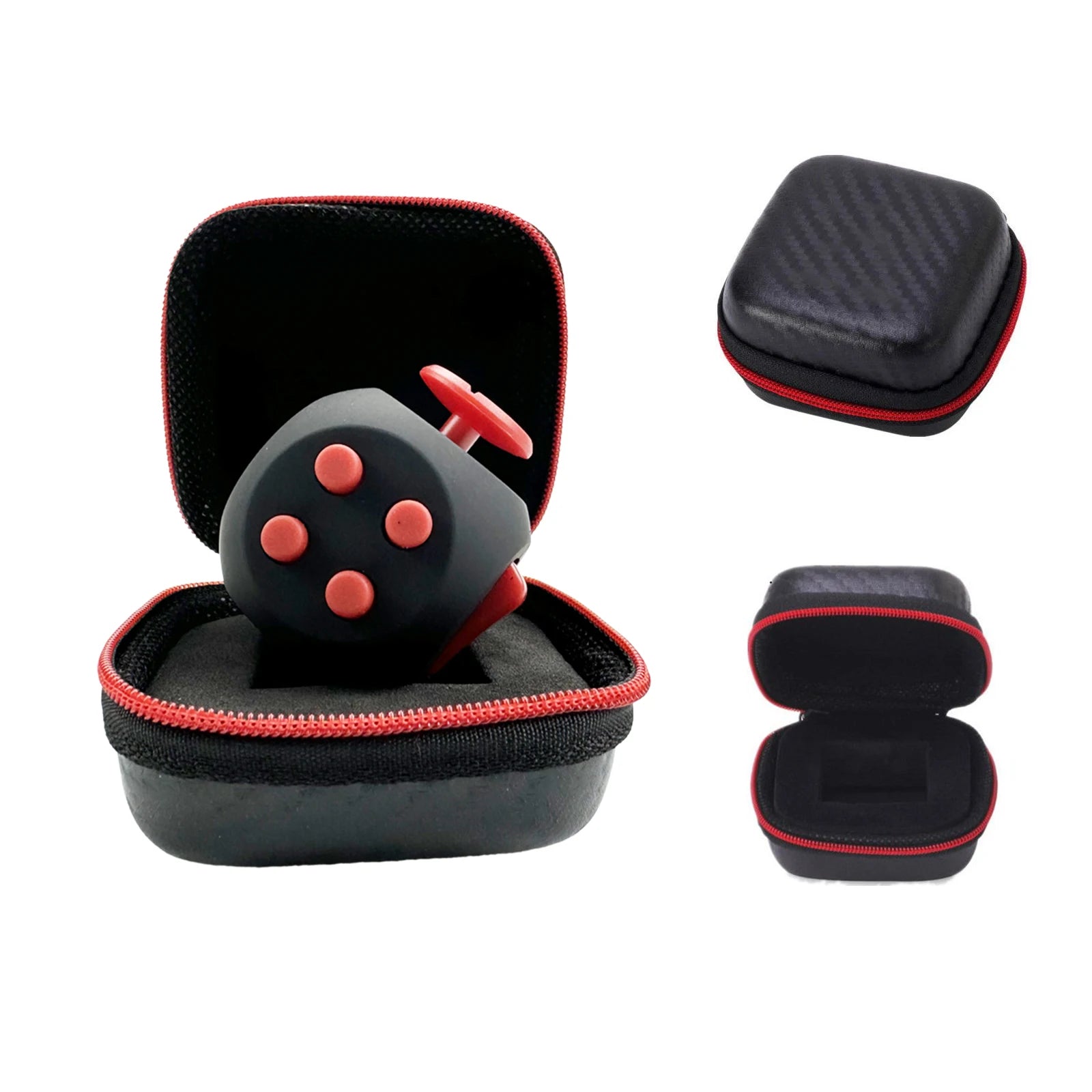 Fidget Cube Toy,Edc Fidgeting Toys anti Stress Relief Toys,Anxiety Antistress Sensory Toy for Adults Kids Autism ADHD 6 Sides